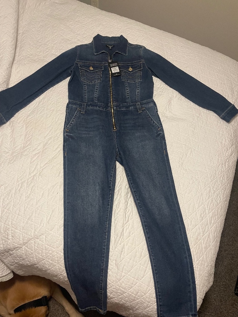 Denim jumpsuit